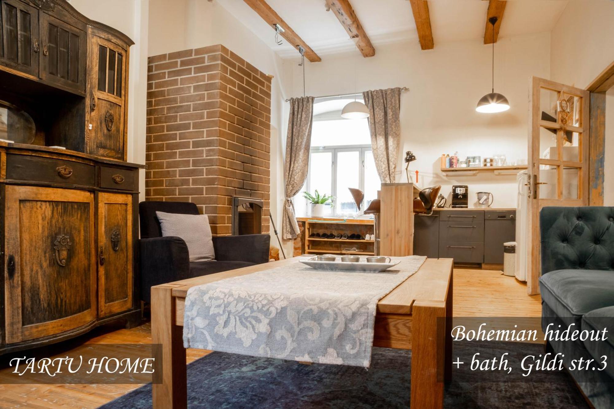 Bohemian Hideout, Old Town, Tartu Home Buitenkant foto