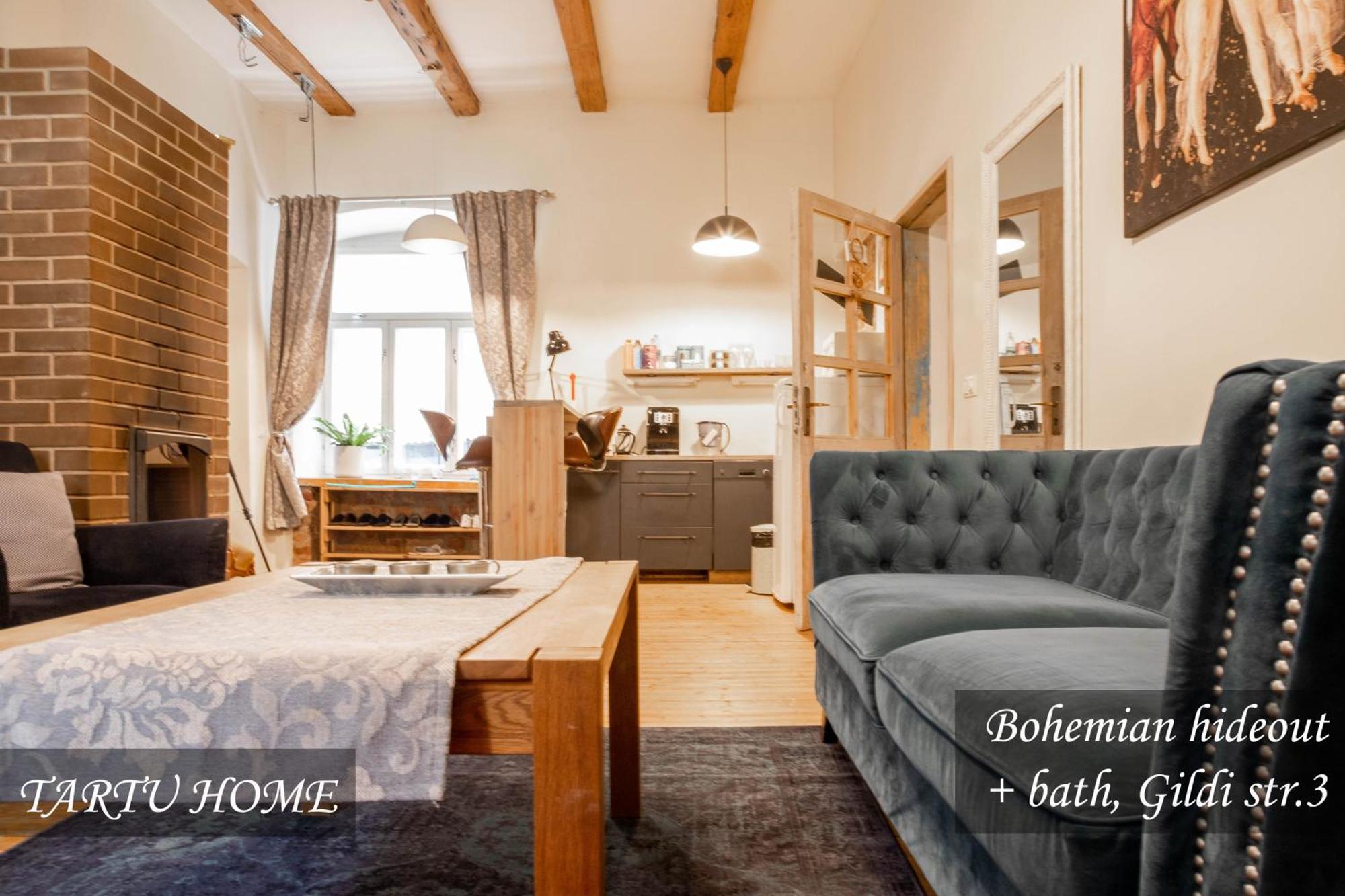 Bohemian Hideout, Old Town, Tartu Home Buitenkant foto