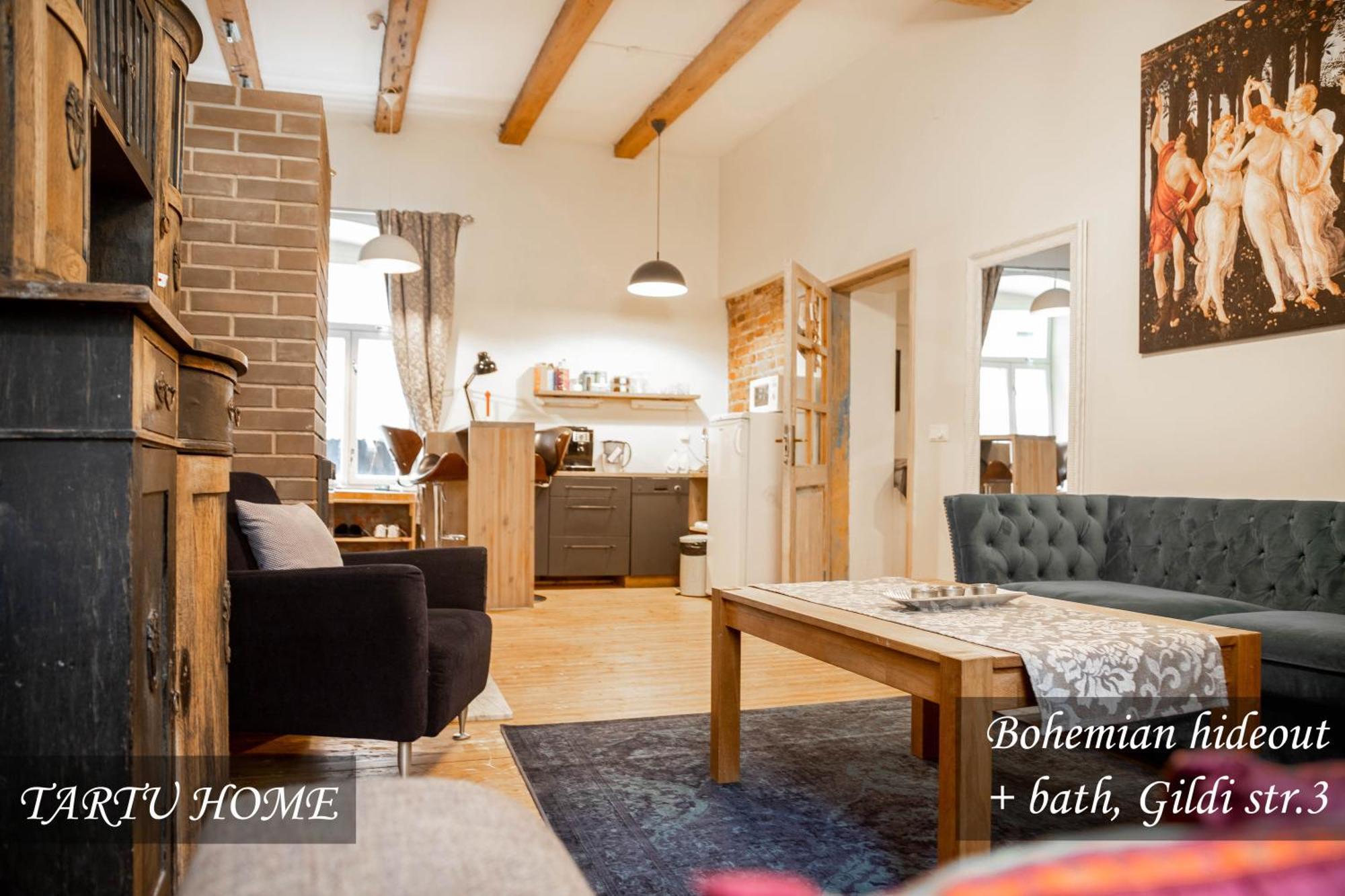 Bohemian Hideout, Old Town, Tartu Home Buitenkant foto