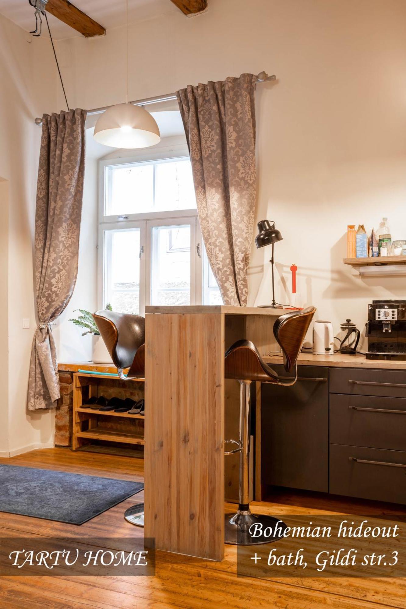 Bohemian Hideout, Old Town, Tartu Home Buitenkant foto